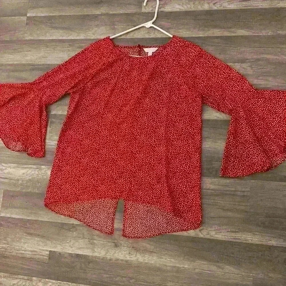 💜 Large Lightweight Flowing Blouse - Picture 2 of 6